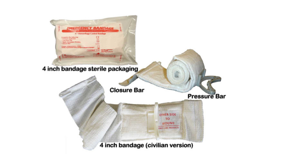 Application of The Emergency Bandage 