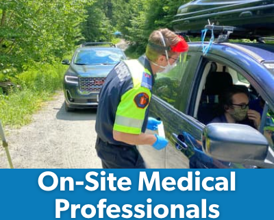 On-Site Medical Professionals