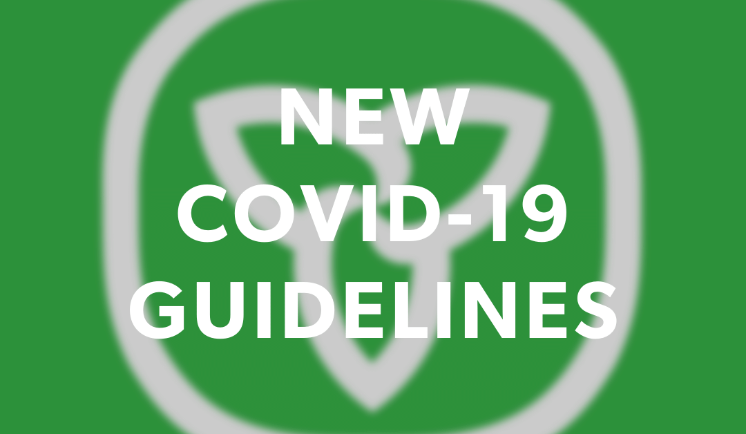 New Ontario Covid-19 Guidelines